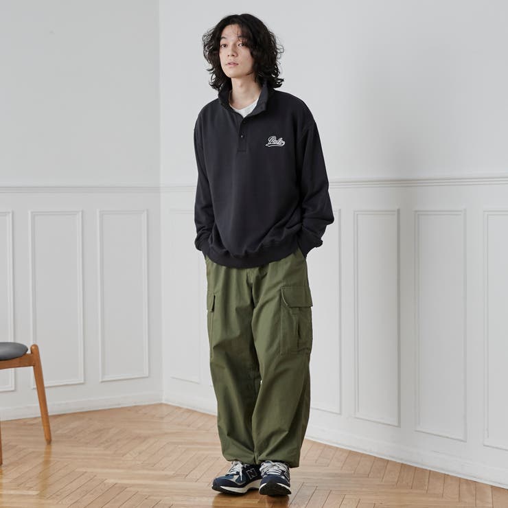 POLO BCS別注スタンドハーフスナップスウェットプルオーバー | coen【men】 | 詳細画像7