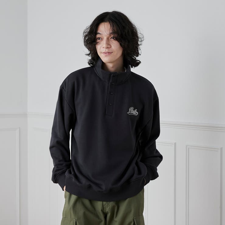 POLO BCS別注スタンドハーフスナップスウェットプルオーバー | coen【men】 | 詳細画像8