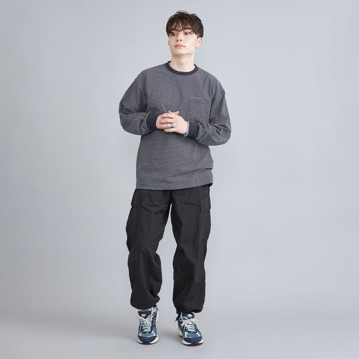 セール】ヴィンテージボーダー ロングスリーブTシャツ（Tシャツ