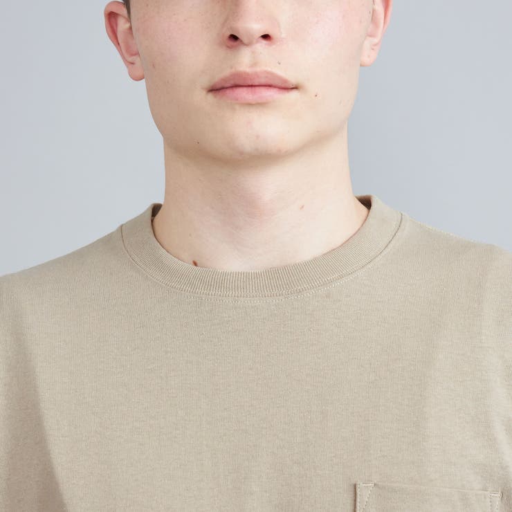 47275 USA製ロンTベージュ