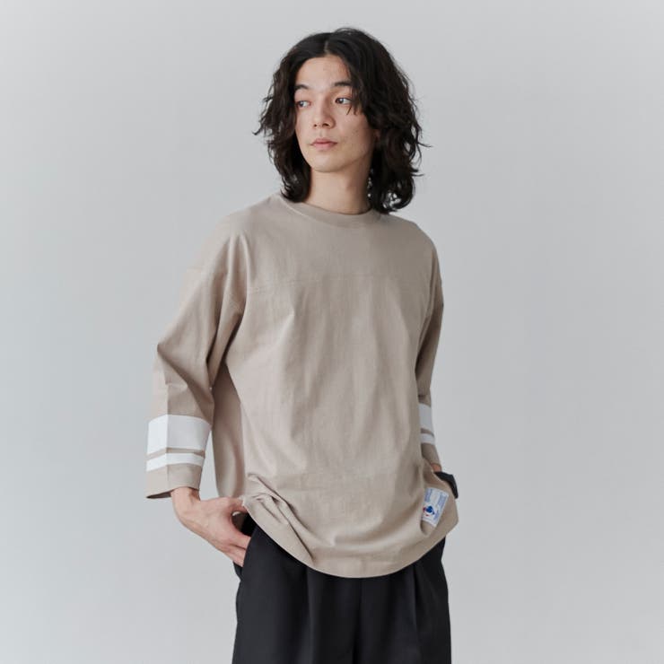 USAコットンフットボール7分袖Tシャツ[品番：COEW0005256]｜coen【men】（コーエン）のメンズファッション通販｜SHOPLIST（ショップリスト）