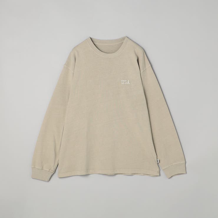 USAコットンピグメントワンポイント刺繍Tシャツ | coen【men】 | 詳細画像19 