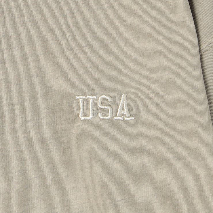 USAコットンピグメントワンポイント刺繍Tシャツ | coen【men】 | 詳細画像24 