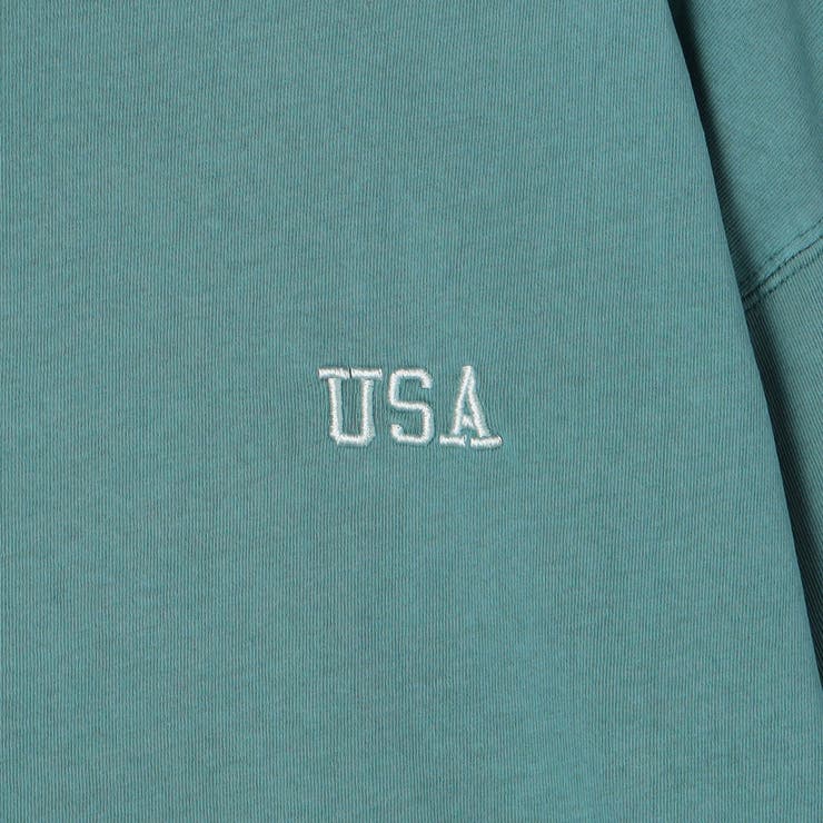 USAコットンピグメントワンポイント刺繍Tシャツ | coen【men】 | 詳細画像26 