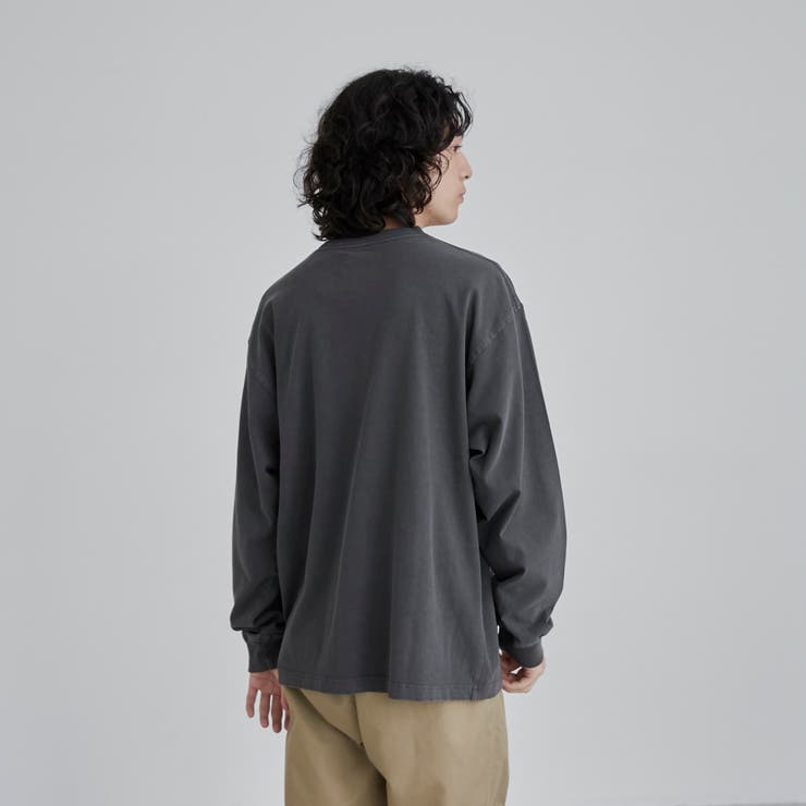 USAコットンピグメントワンポイント刺繍Tシャツ | coen【men】 | 詳細画像7 