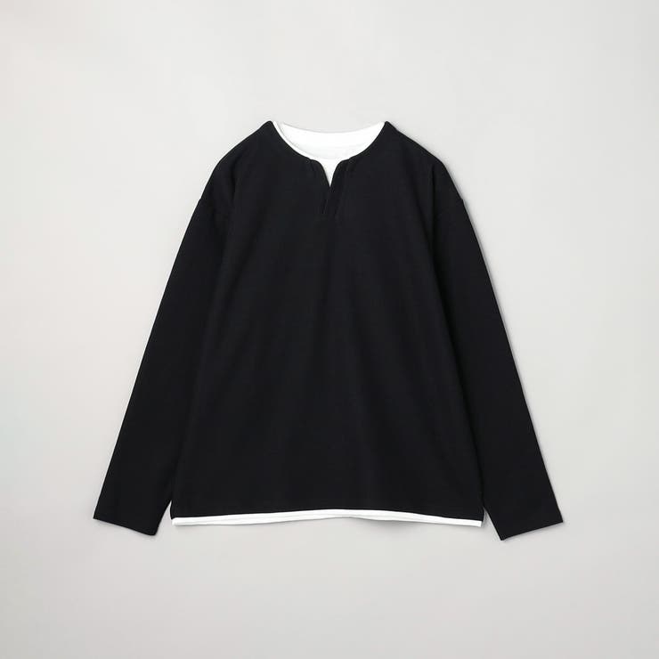 スキッパーレイヤードロングTシャツ | coen【men】 | 詳細画像15 