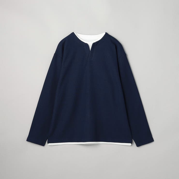 スキッパーレイヤードロングTシャツ | coen【men】 | 詳細画像16 