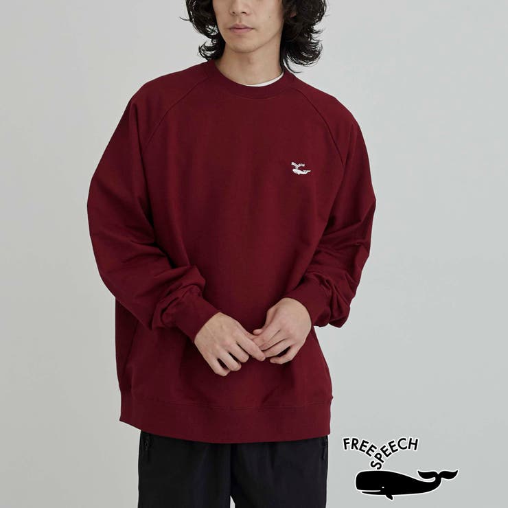 WINE | FreeSpeech別注クルーネックスウェット | coen【men】