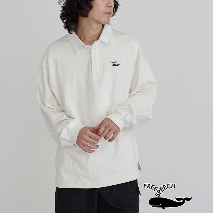 OFF WHITE | FreeSpeech（フリースピーチ）別注ラガーシャツ | coen【men】
