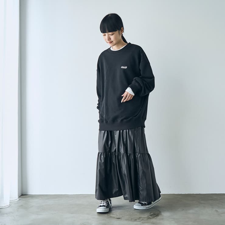 Coleman（コールマン）グラフィック裏毛クルーネックスウェット