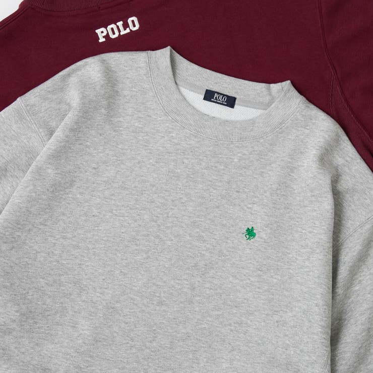 MD.GRAY | POLO BCS（ポロ・ビーシーエス）ロゴ刺繍スウェット | coen【men】