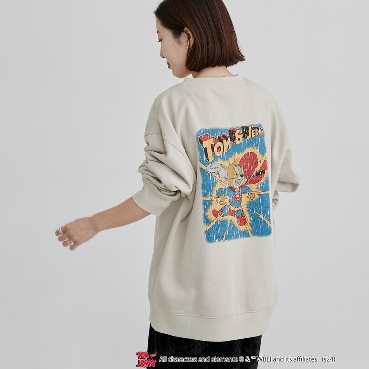 TOM&JERRY ヴィンテージライクプリントスウェット | coen【men】 | 詳細画像13 