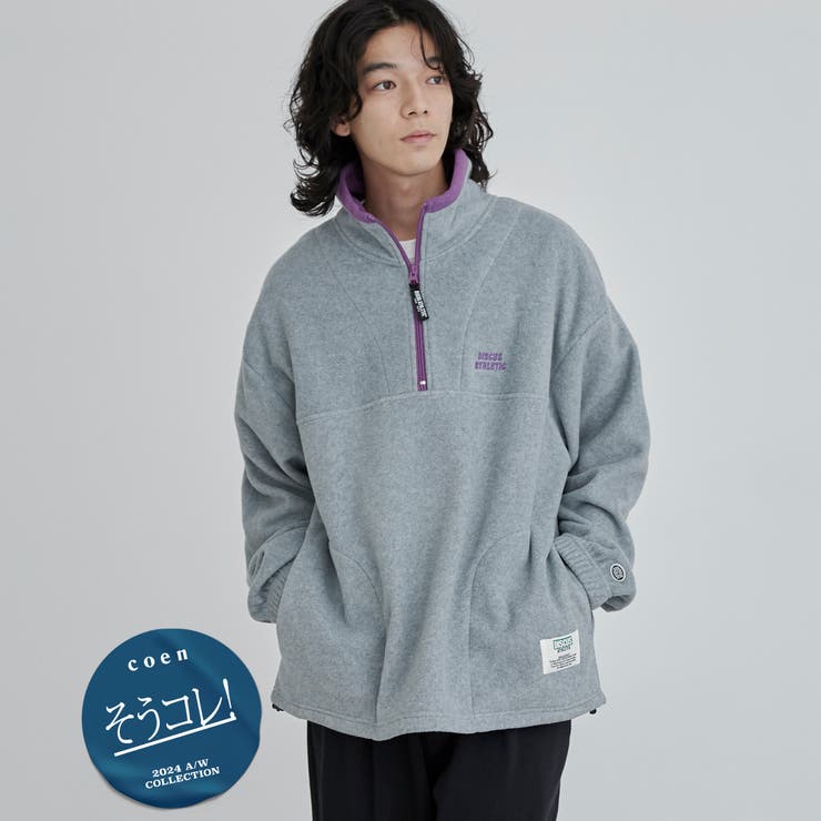 おしゃれ 度「格上げ」 フリース[品番：COEW0006384]｜coen【men