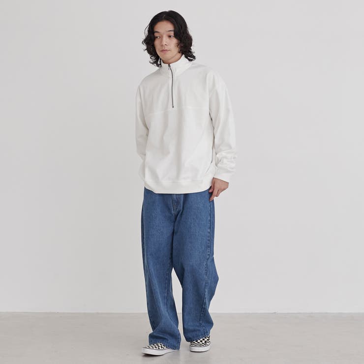 【WELLTECT】ハーフジップスウェットプルオーバー | coen【men】 | 詳細画像11 