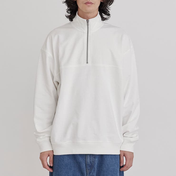 【WELLTECT】ハーフジップスウェットプルオーバー | coen【men】 | 詳細画像12 
