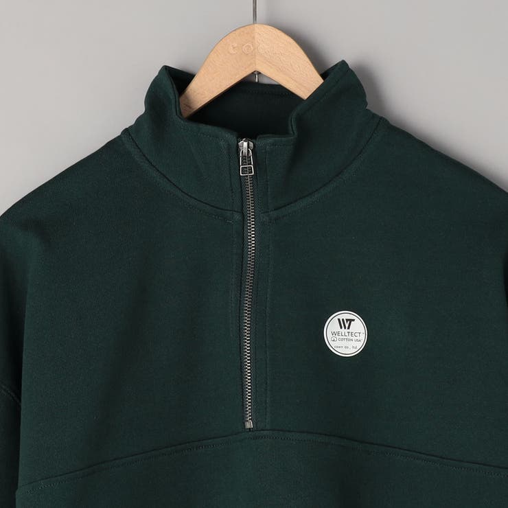 【WELLTECT】ハーフジップスウェットプルオーバー | coen【men】 | 詳細画像23 