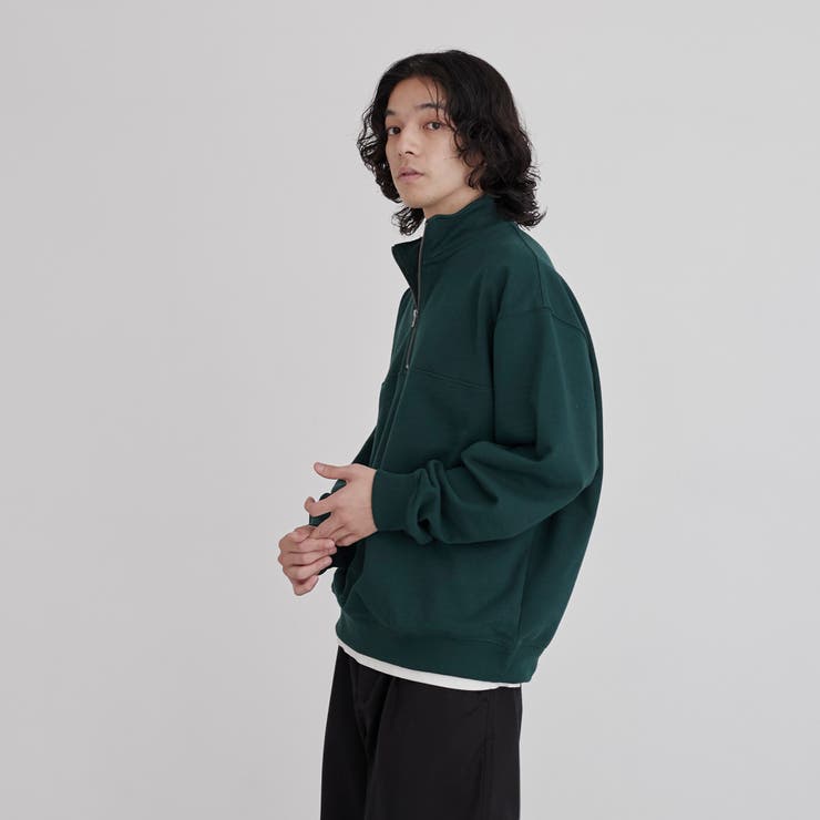 【WELLTECT】ハーフジップスウェットプルオーバー | coen【men】 | 詳細画像5 