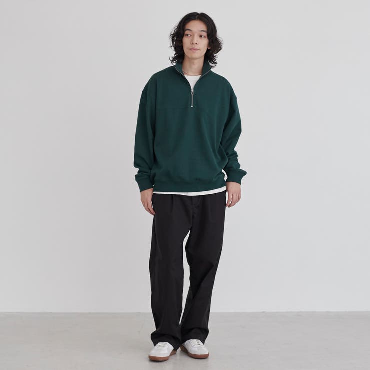 【WELLTECT】ハーフジップスウェットプルオーバー | coen【men】 | 詳細画像6 
