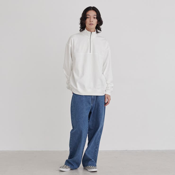 【WELLTECT】ハーフジップスウェットプルオーバー | coen【men】 | 詳細画像9 