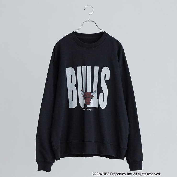 BLACK | NBA別注クルーネックスウェット | coen【men】