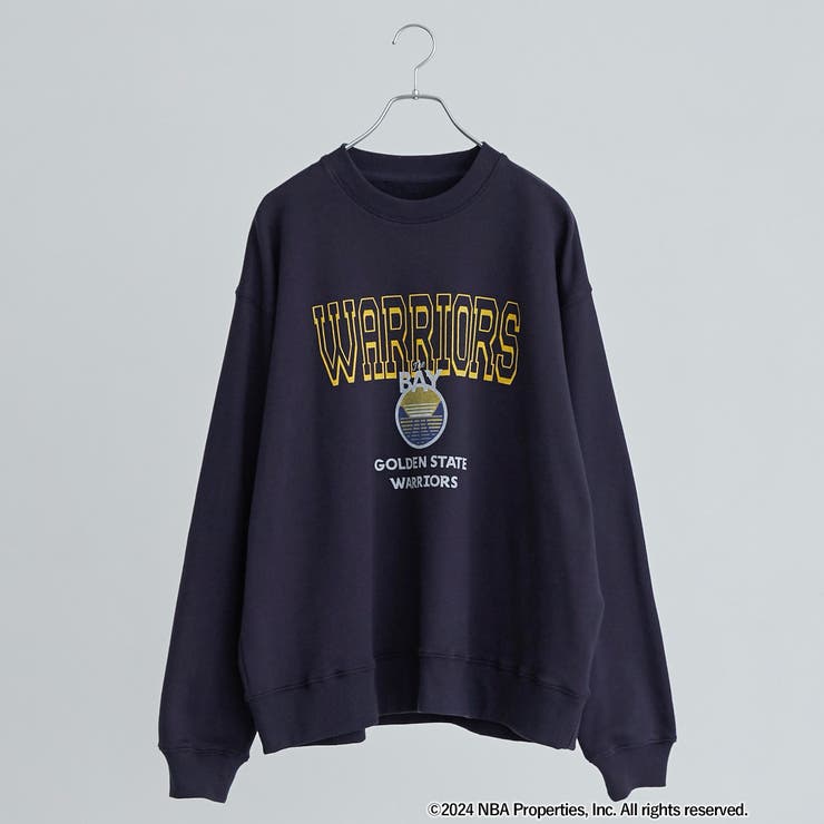 NAVY | NBA別注クルーネックスウェット | coen【men】