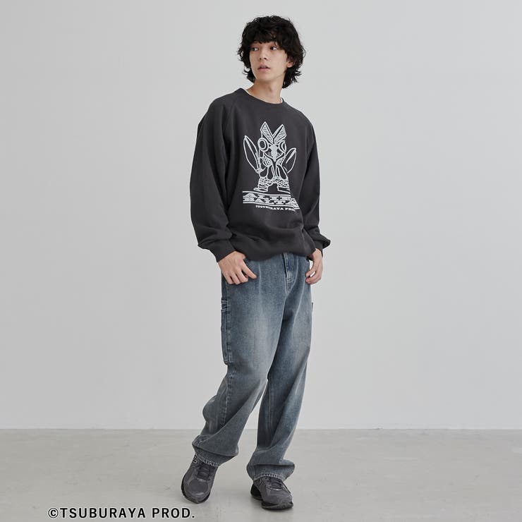 ウルトラマンクルーネックスウェット | coen【men】 | 詳細画像21 