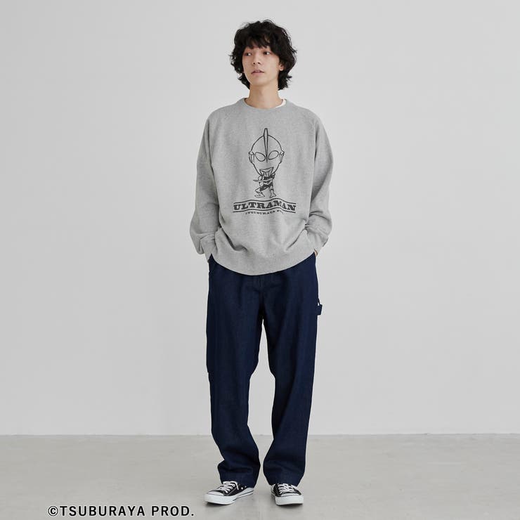 ウルトラマンクルーネックスウェット | coen【men】 | 詳細画像5 