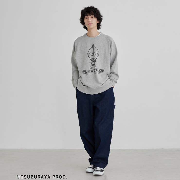 ウルトラマンクルーネックスウェット | coen【men】 | 詳細画像7 