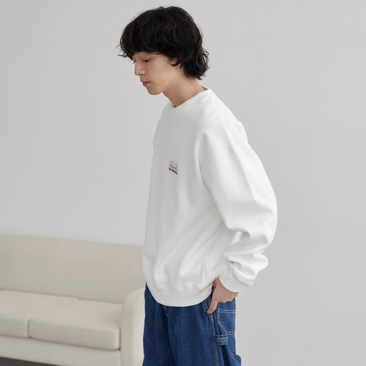 ワンポイント刺繍カノコスウェット | coen【men】 | 詳細画像4