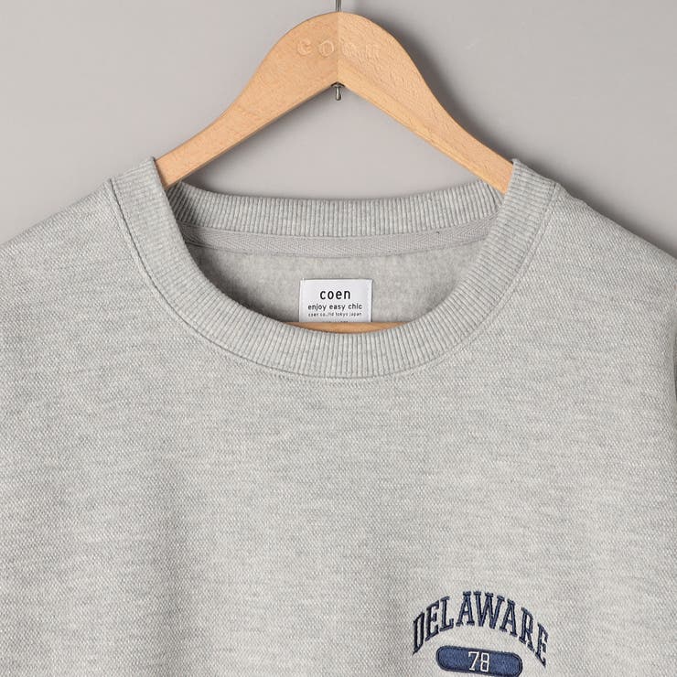 ワンポイント刺繍カノコスウェット | coen【men】 | 詳細画像13