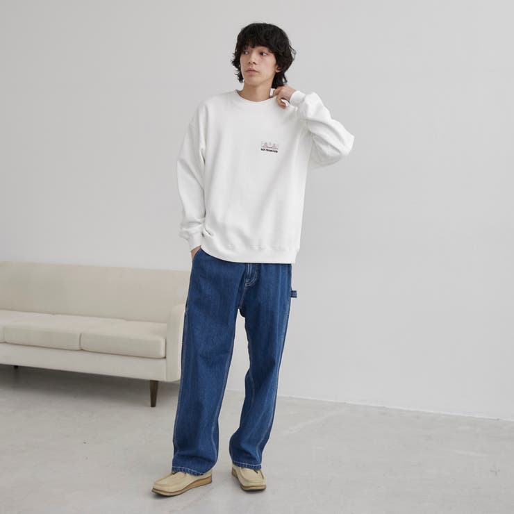 ワンポイント刺繍カノコスウェット | coen【men】 | 詳細画像5