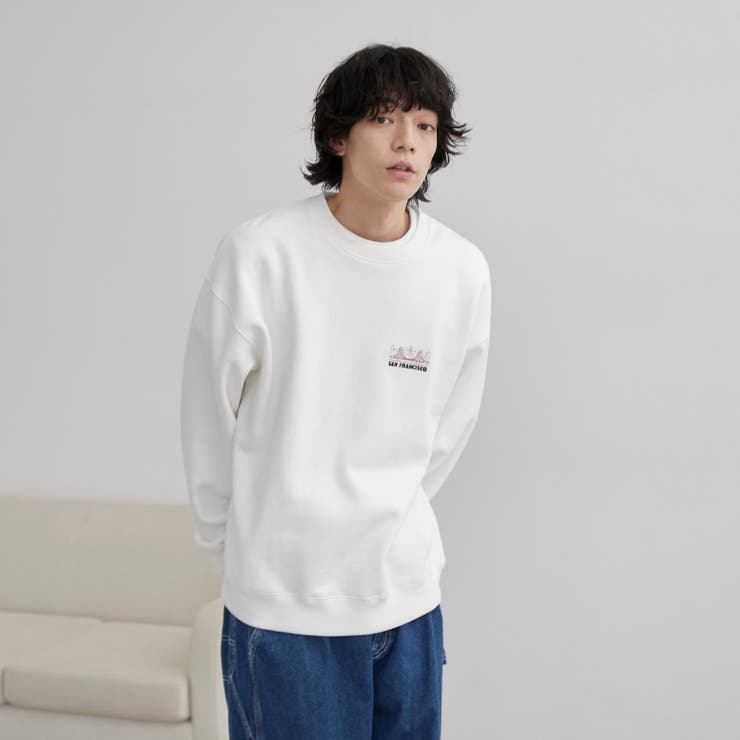 ワンポイント刺繍カノコスウェット | coen【men】 | 詳細画像6