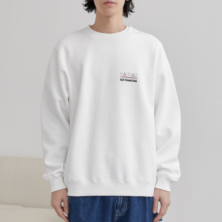 ワンポイント刺繍カノコスウェット | coen【men】 | 詳細画像8