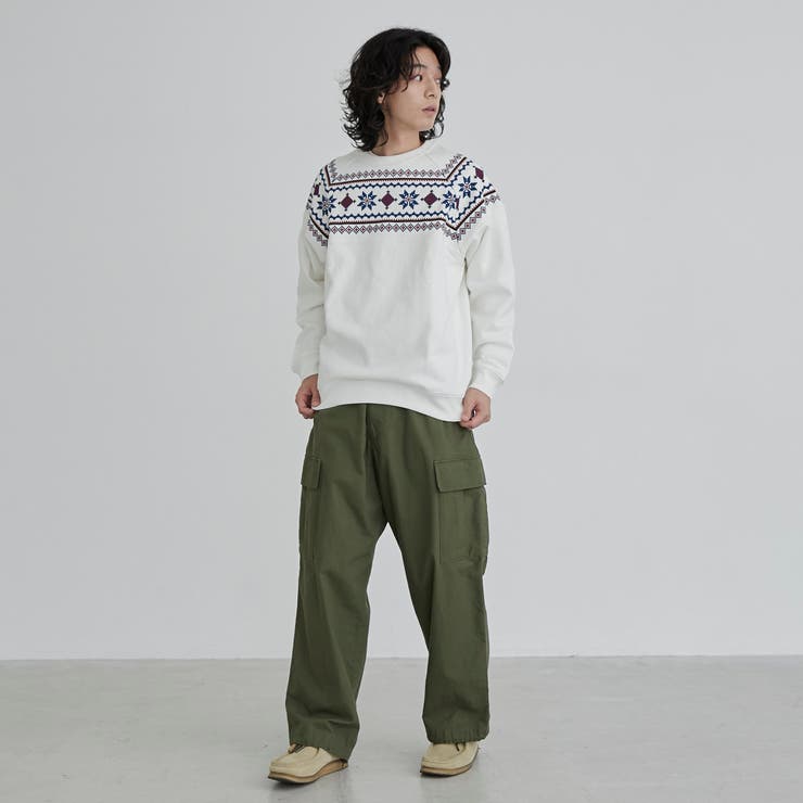 TOWNCRAFT（タウンクラフト）別注フェアアイル柄スウェット | coen【men】 | 詳細画像14 