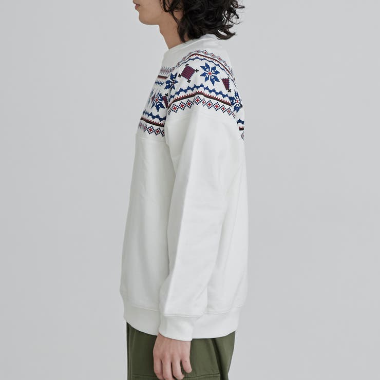 TOWNCRAFT（タウンクラフト）別注フェアアイル柄スウェット | coen【men】 | 詳細画像16 