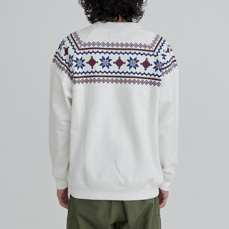 TOWNCRAFT（タウンクラフト）別注フェアアイル柄スウェット | coen【men】 | 詳細画像17 