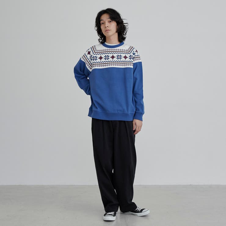 TOWNCRAFT（タウンクラフト）別注フェアアイル柄スウェット | coen【men】 | 詳細画像5 