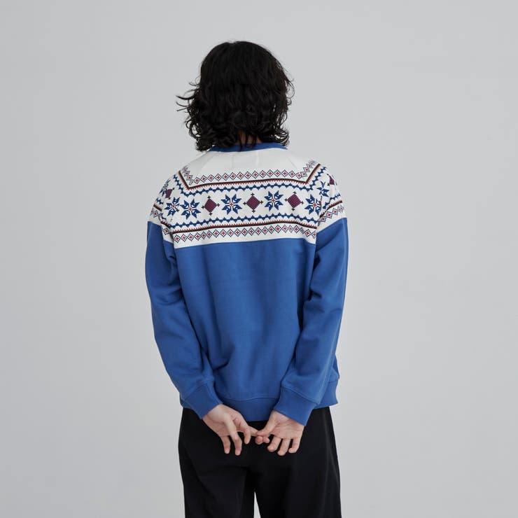 TOWNCRAFT（タウンクラフト）別注フェアアイル柄スウェット | coen【men】 | 詳細画像6 