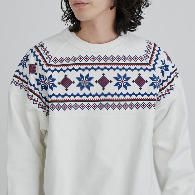 TOWNCRAFT（タウンクラフト）別注フェアアイル柄スウェット | coen【men】 | 詳細画像9 