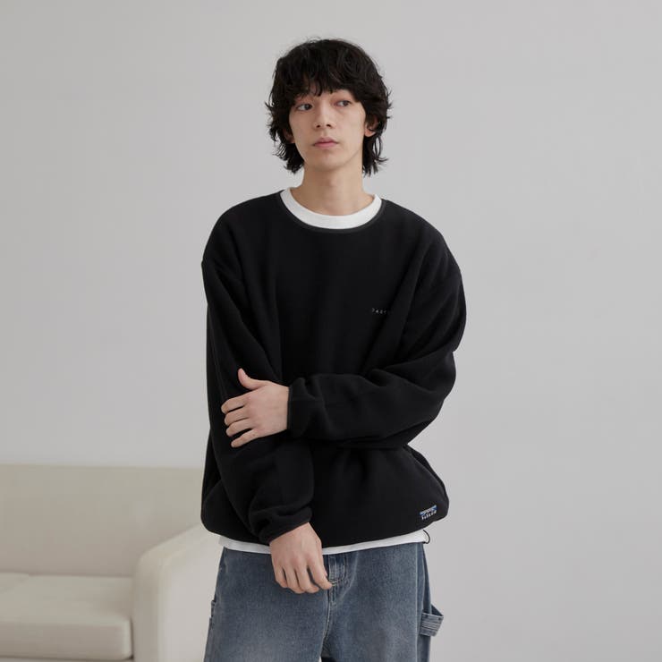 ＜PARKNIK＞パイピングフリースクルーネック | coen【men】 | 詳細画像4 