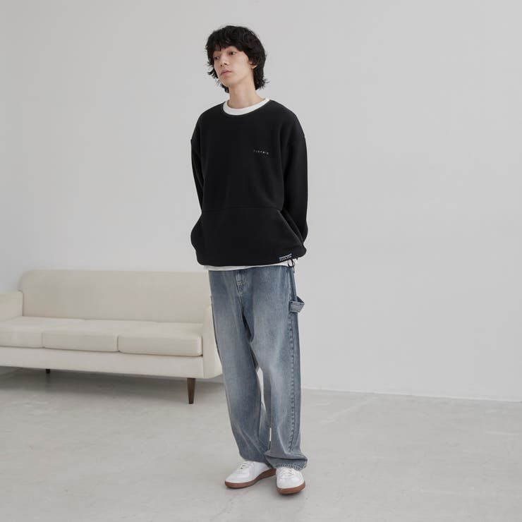 ＜PARKNIK＞パイピングフリースクルーネック | coen【men】 | 詳細画像5 