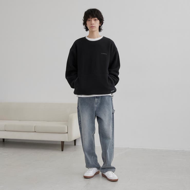 ＜PARKNIK＞パイピングフリースクルーネック | coen【men】 | 詳細画像7 