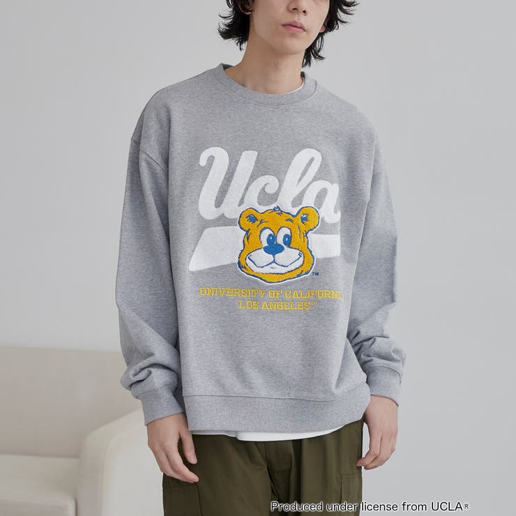 UCLA サガラ刺繍クルーネックスウェット[品番：COEW0006682