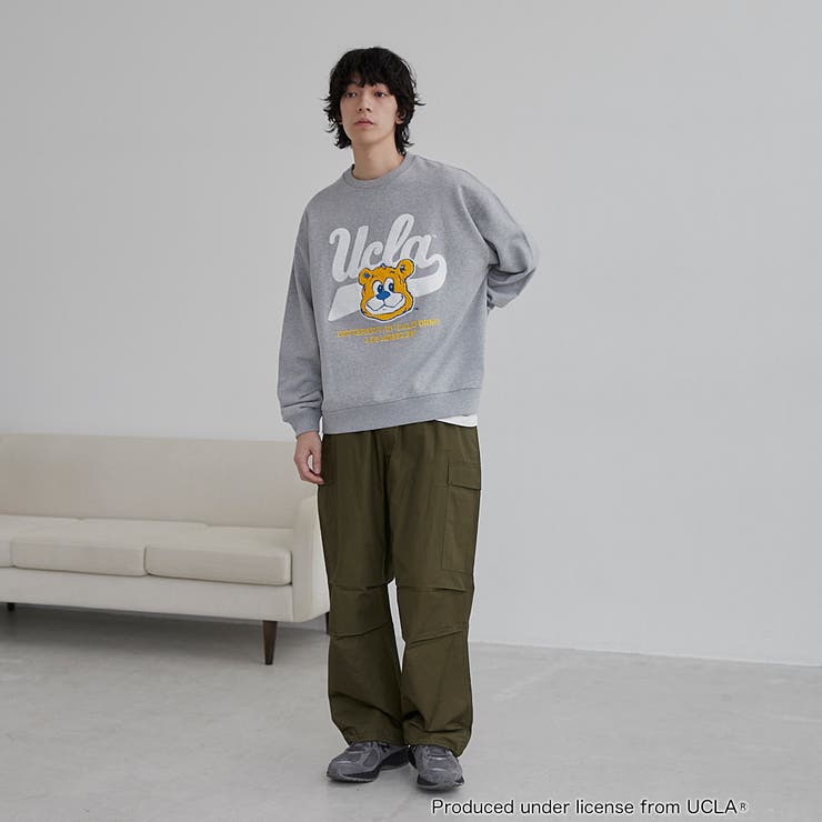 UCLA サガラ刺繍クルーネックスウェット[品番：COEW0006682