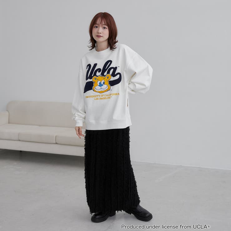 UCLA サガラ刺繍クルーネックスウェット[品番：COEW0006682]｜coen