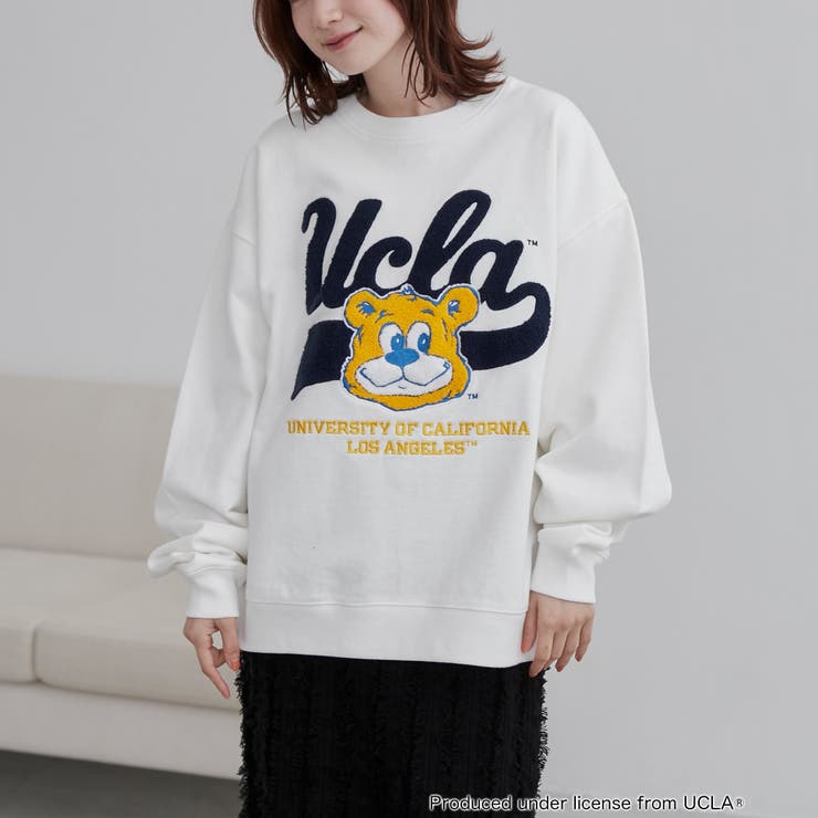 UCLA サガラ刺繍クルーネックスウェット[品番：COEW0006682