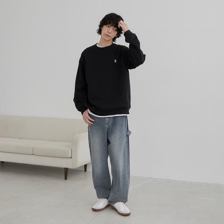 C&C刺繍裏起毛カットソー 楽天市場】発熱 +5度 裏起毛カットソー 即納 トップス