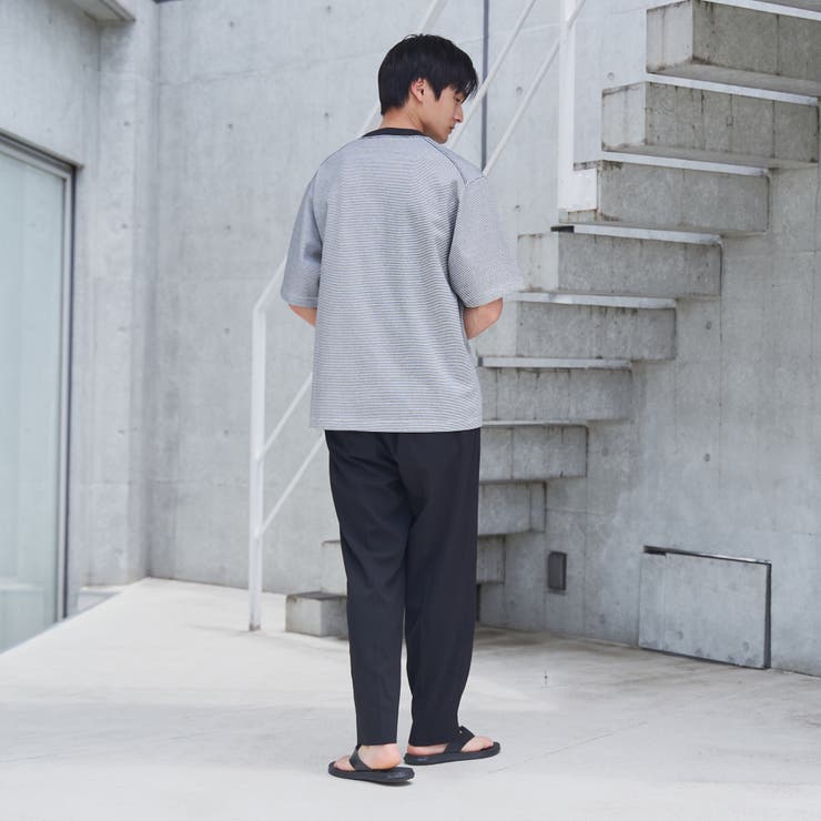 クリーンプラスボーダーTシャツ【抗菌防臭・防汚（食品汚れ）・UVカット】 | coen【men】 | 詳細画像10 