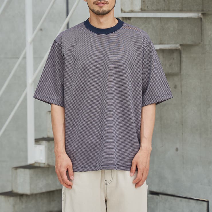 クリーンプラスボーダーTシャツ【抗菌防臭・防汚（食品汚れ）・UVカット】 | coen【men】 | 詳細画像20 