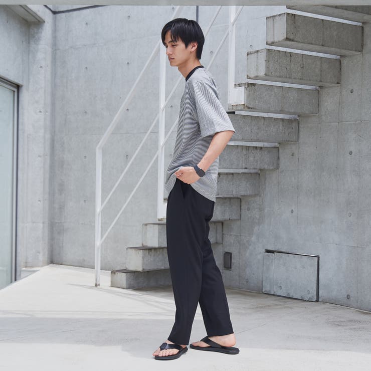 クリーンプラスボーダーTシャツ【抗菌防臭・防汚（食品汚れ）・UVカット】 | coen【men】 | 詳細画像7 